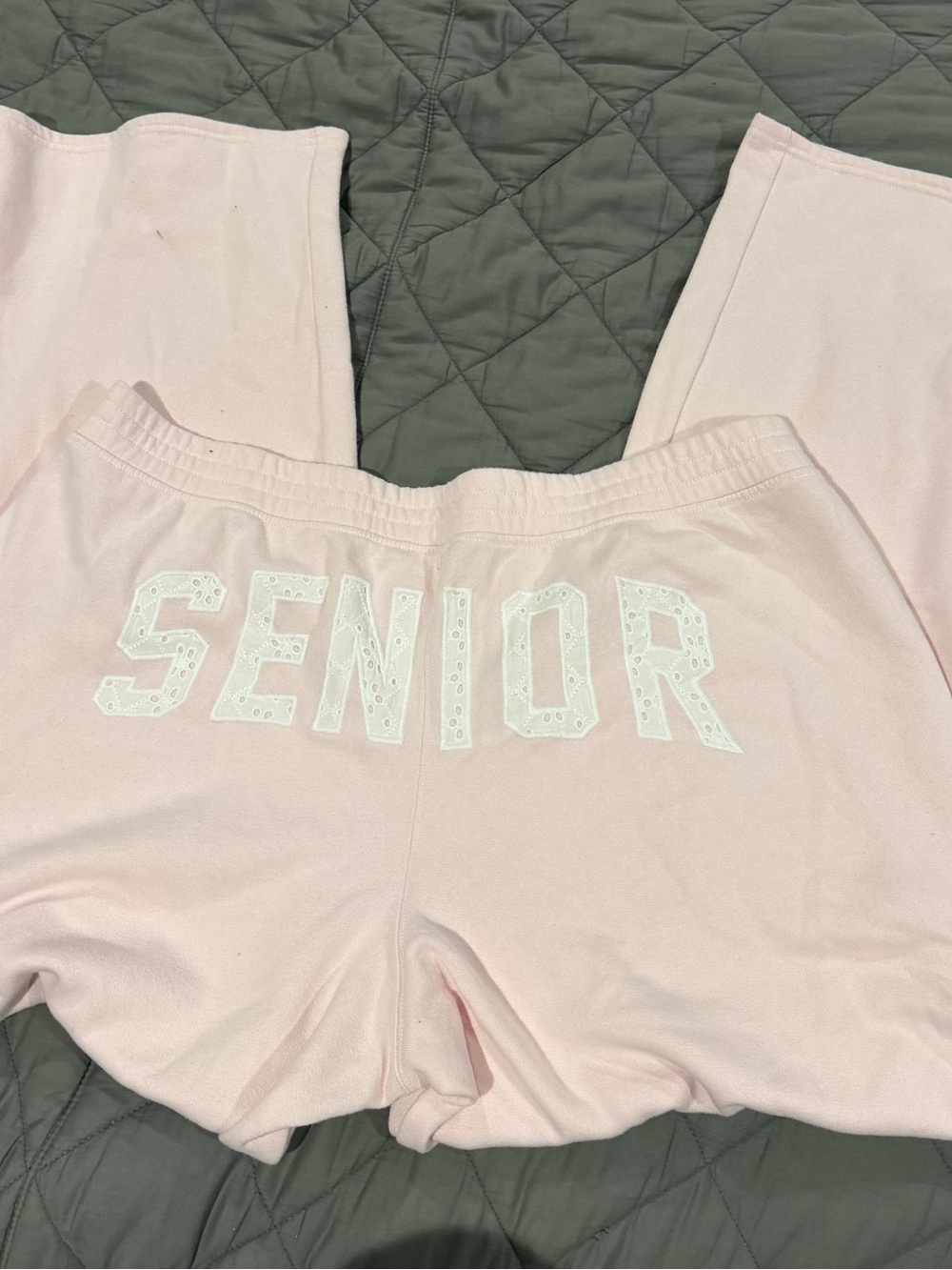 Hollister Pink Hollister Feel Good Senior Graphic Baggy Sweatpants XL
